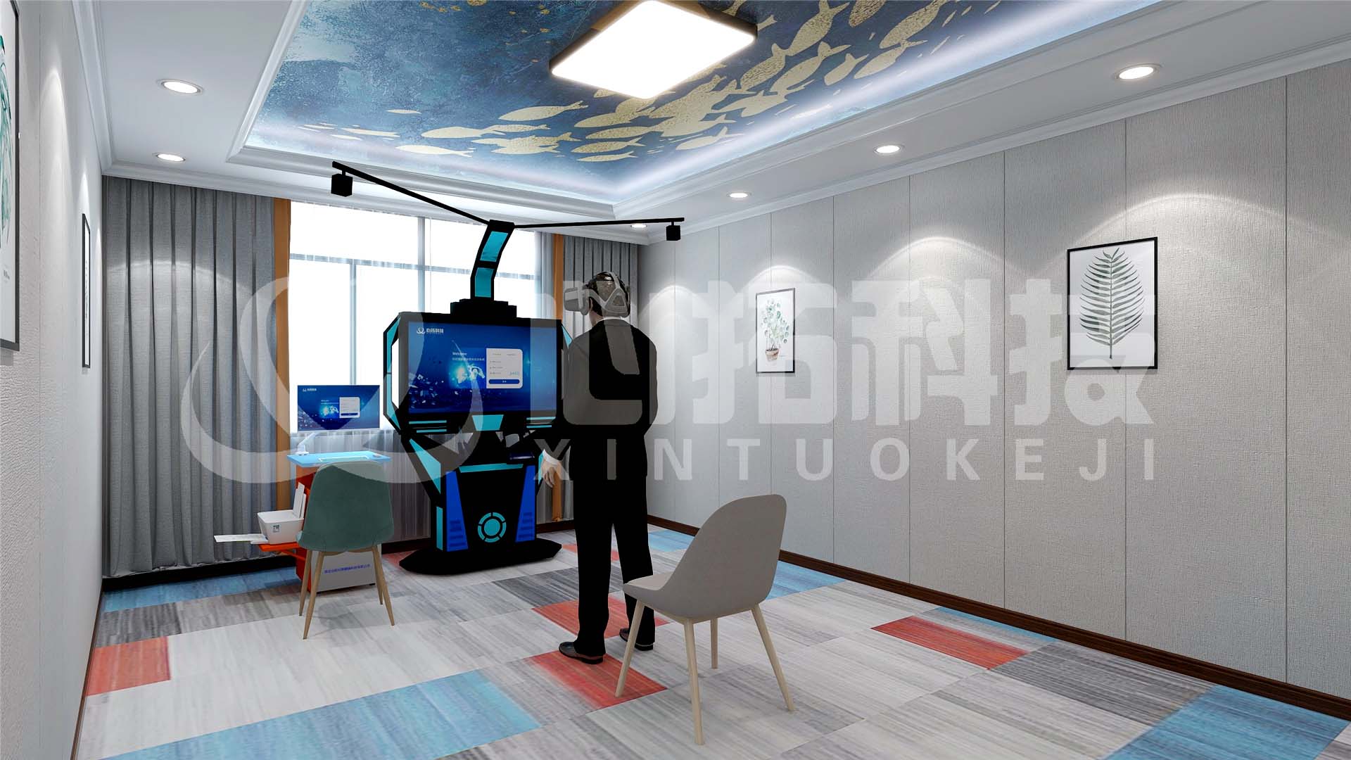 心理VR實(shí)訓(xùn)室